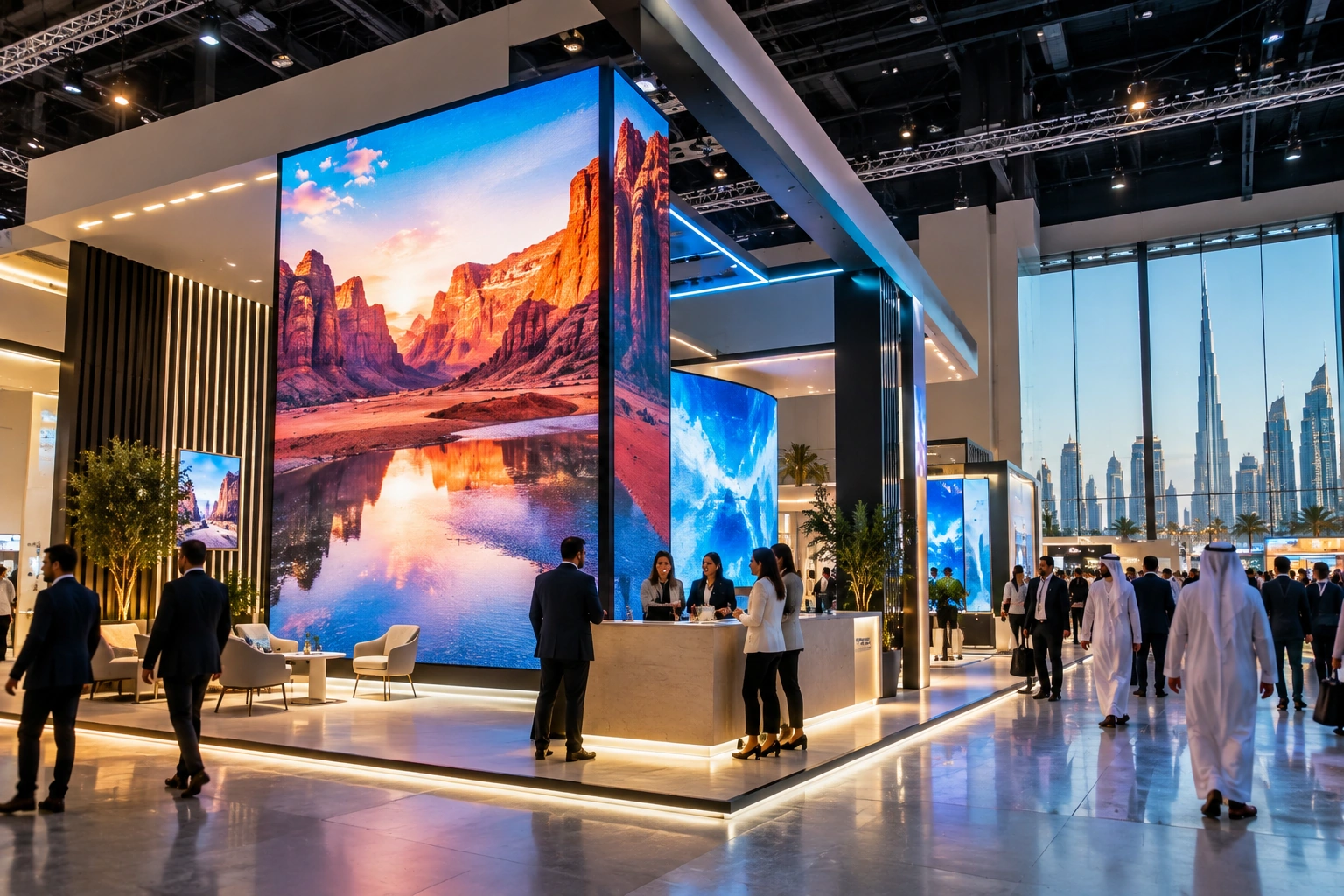 How to Find the Right LED Sign Display For Tradeshows in Dubai